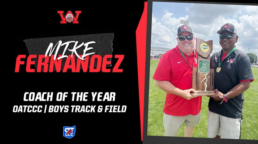 Mike Fernandez Names 2026 OATCCC Coach of the Year